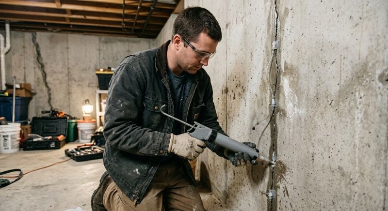 Basement Crack Repair in Waldorf, MD
