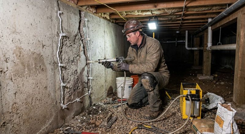 Basement Foundation Repair in Brandywine, MD
