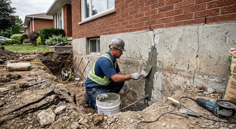 Basement Foundation Repair in Burke, VA