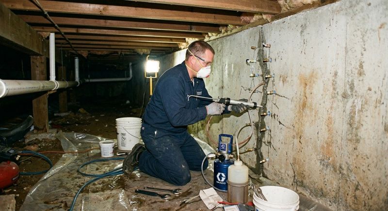 Basement Foundation Repair in Dumfries, VA