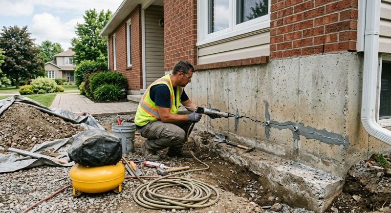 Basement Foundation Repair in Newburg, MD