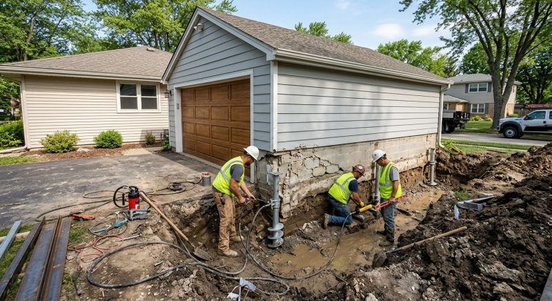 Basement Foundation Repair in Owings, MD