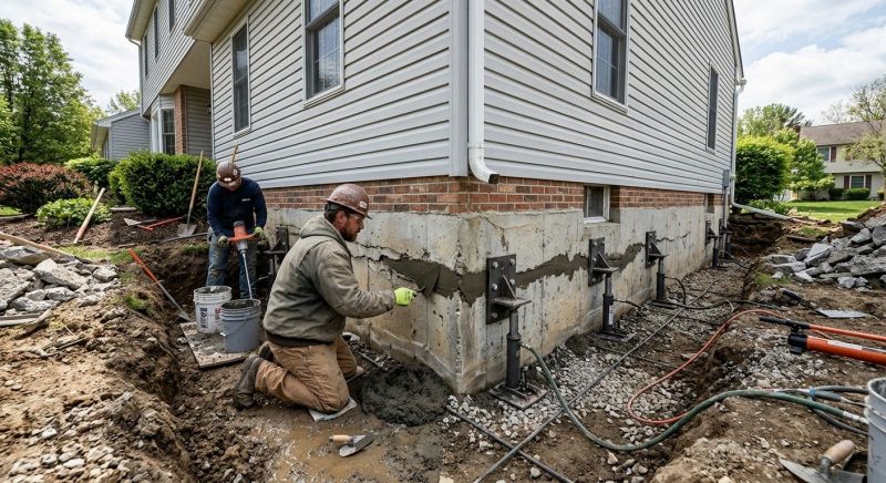 Basement Foundation Repair in Oxon Hill, MD