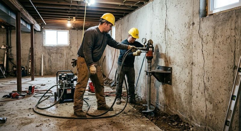 Basement Stabilization in Waldorf, MD