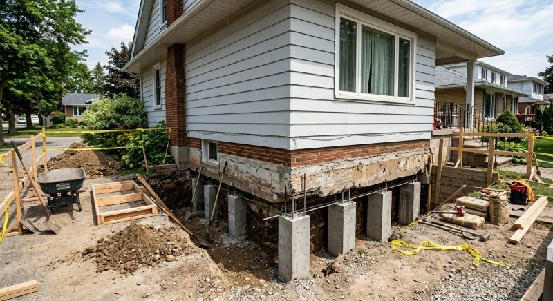 Basement Underpinning in Waldorf, MD
