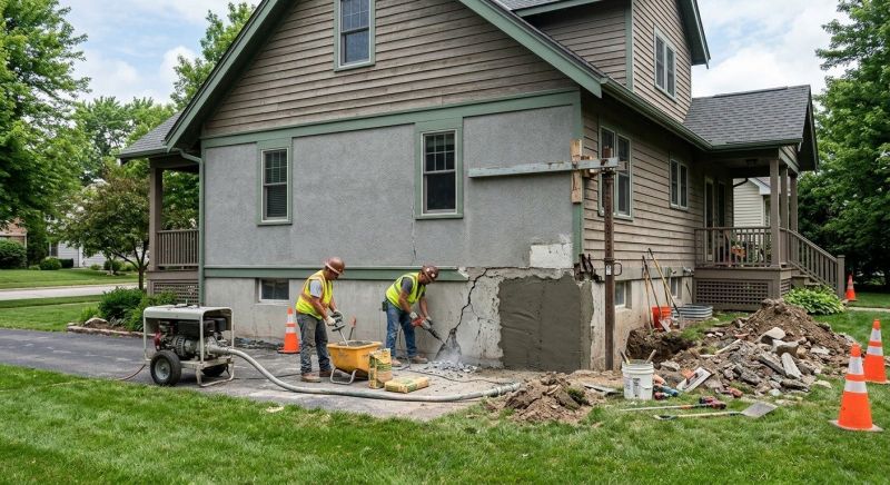 Building Foundation Repair in Alexandria, VA
