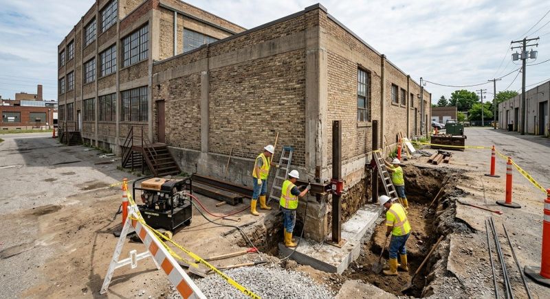 Building Foundation Repair in Cheltenham, MD