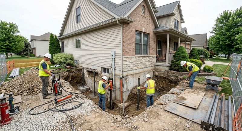 Building Foundation Repair in Dunkirk, MD