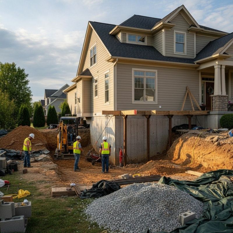 Building Foundation Repair in Prince Frederick, MD