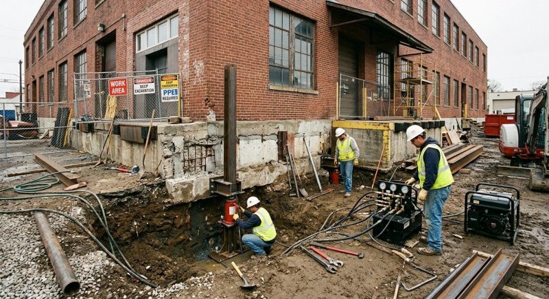 Commercial Foundation Repair in Waldorf, MD