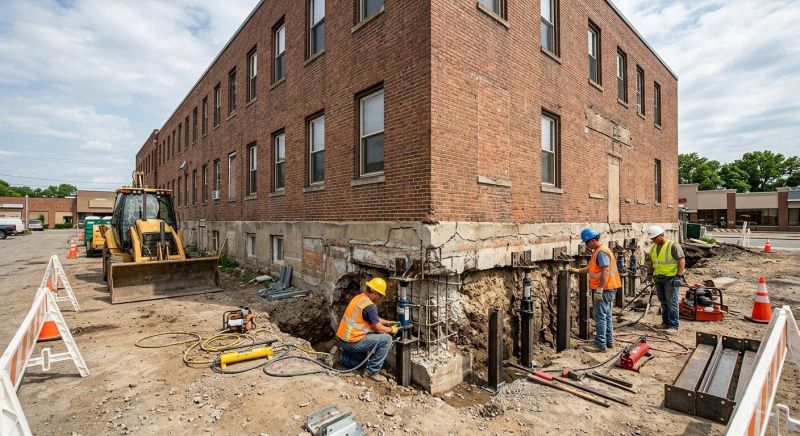 Commercial Foundation Repair in Waldorf, MD
