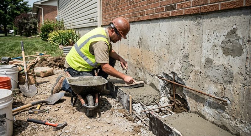 Concrete Foundation Repair in Fairfax County, VA