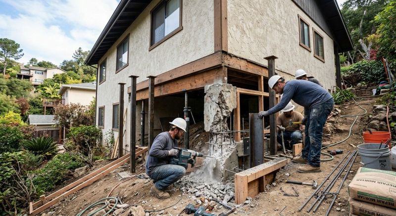 Concrete Foundation Repair in Fort Washington, MD
