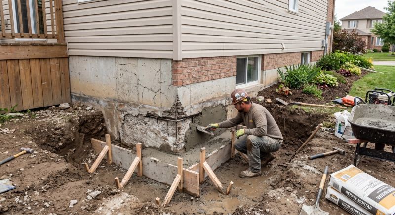 Concrete Foundation Repair in Owings, MD