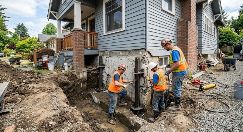 Concrete Foundation Repair in Triangle, VA