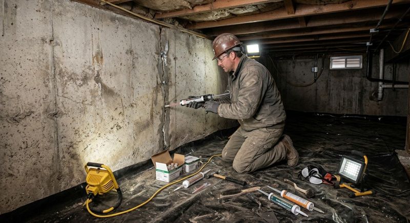 Cracked Foundation Repair in Brandywine, MD