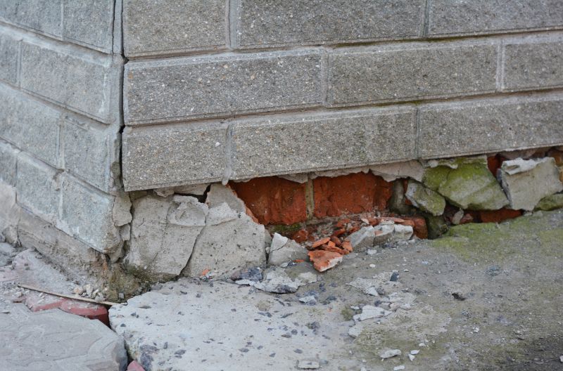 Cracked Foundation Repair in Chesapeake Beach, MD