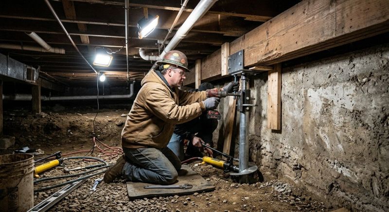 Crawlspace Foundation Repair in Burke, VA