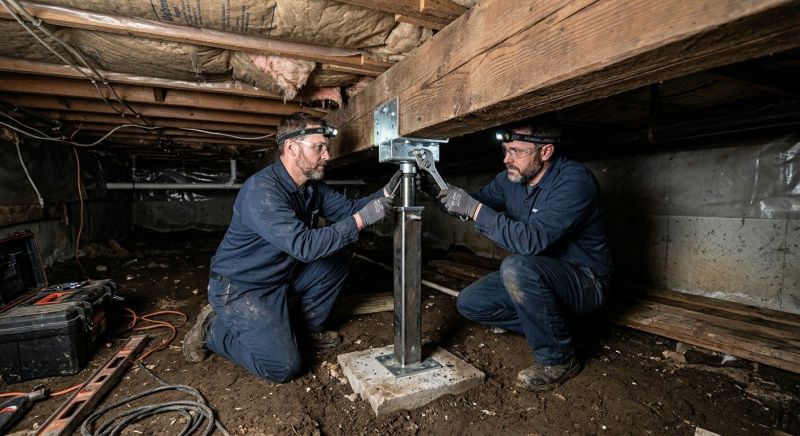 Crawlspace Foundation Repair in Burke, VA