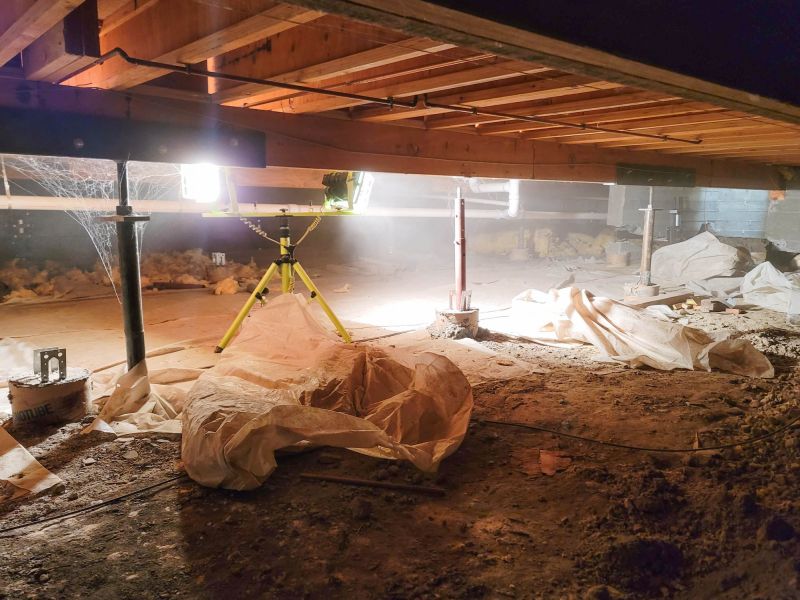 Crawlspace Foundation Repair in Chesapeake Beach, MD