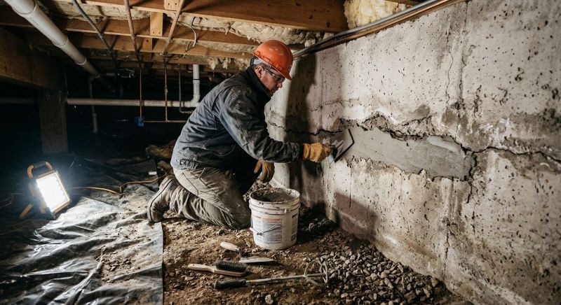Crawlspace Foundation Repair in Dunkirk, MD