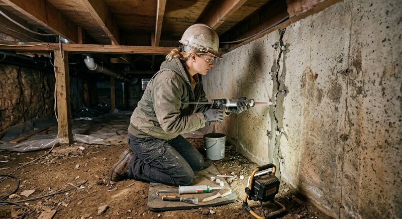 Crawlspace Foundation Repair in Waldorf, MD