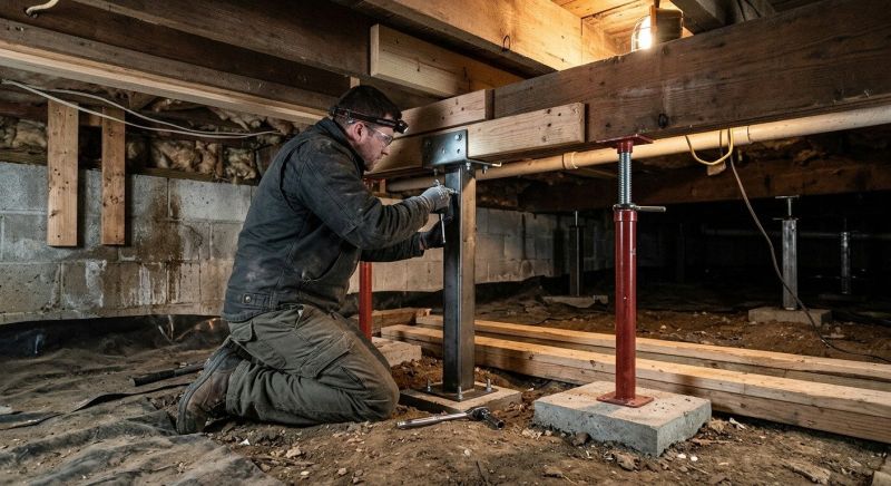 Crawlspace Structural Repair in Waldorf, MD