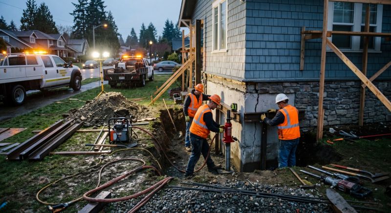 Emergency Foundation Repair in Waldorf, MD