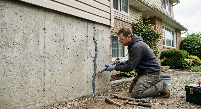 Foundation Crack Sealing in Waldorf, MD