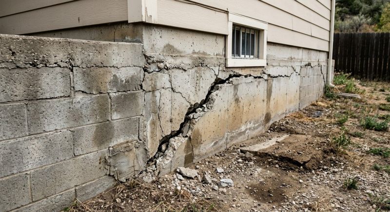 Foundation Damage Repair in Triangle, VA