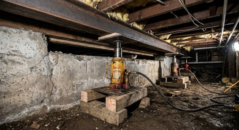 Foundation Jacking in Arlington, VA