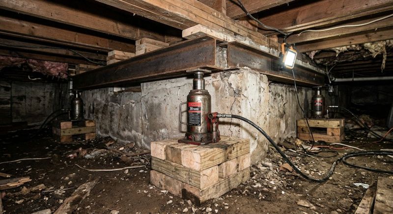 Foundation Jacking in Charles County, MD