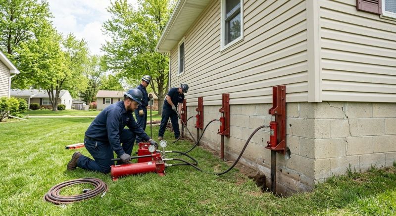 Foundation Jacking in Cheltenham, MD