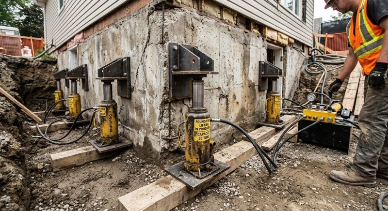 Foundation Jacking in Owings, MD