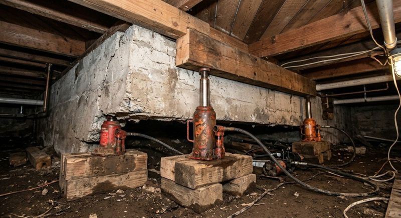 Foundation Jacking in Owings, MD