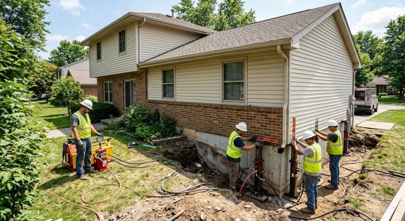 Foundation Jacking in Prince Frederick, MD