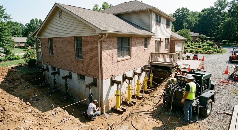 Foundation Jacking in Prince Georges County, MD