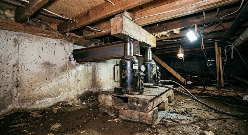 Foundation Jacking in Prince Georges County, MD
