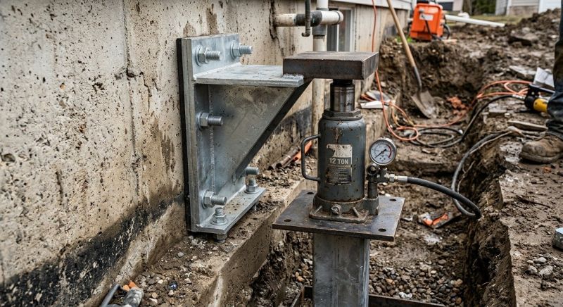 Foundation Jacking in Saint Leonard, MD