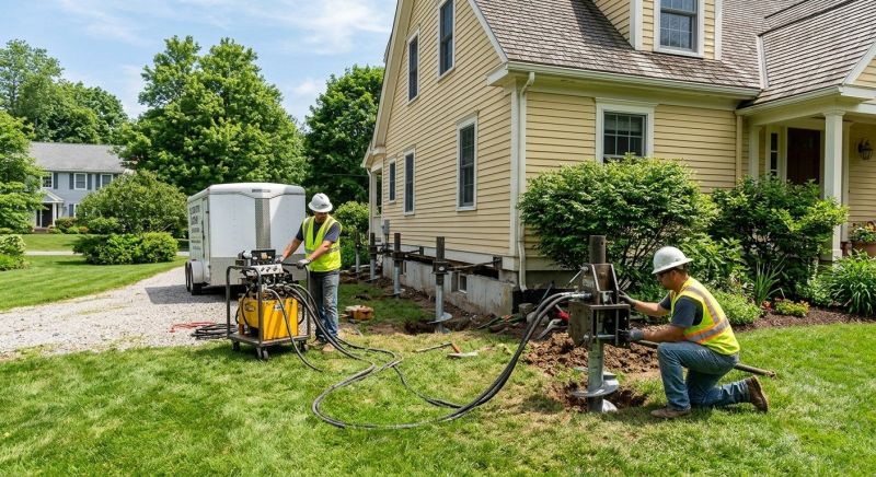Foundation Lifting in Capitol Heights, MD