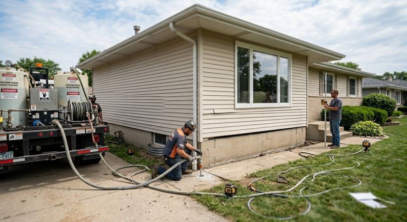Foundation Lifting in Dunkirk, MD