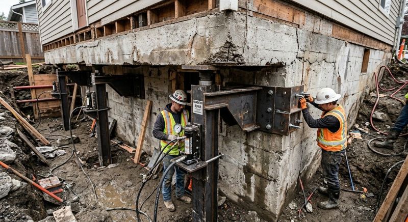 Foundation Lifting in Fairfax County, VA