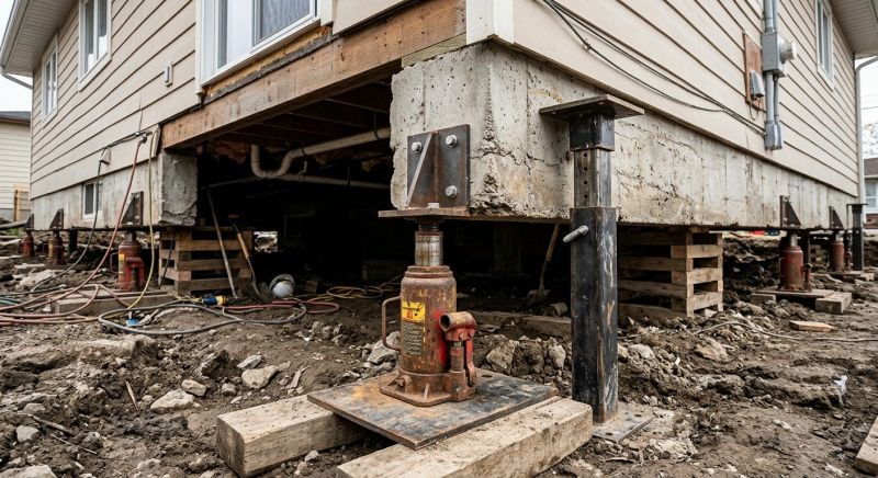 Foundation Lifting in La Plata, MD
