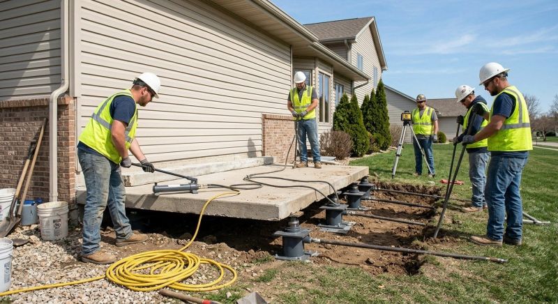 Foundation Lifting in Springfield, VA