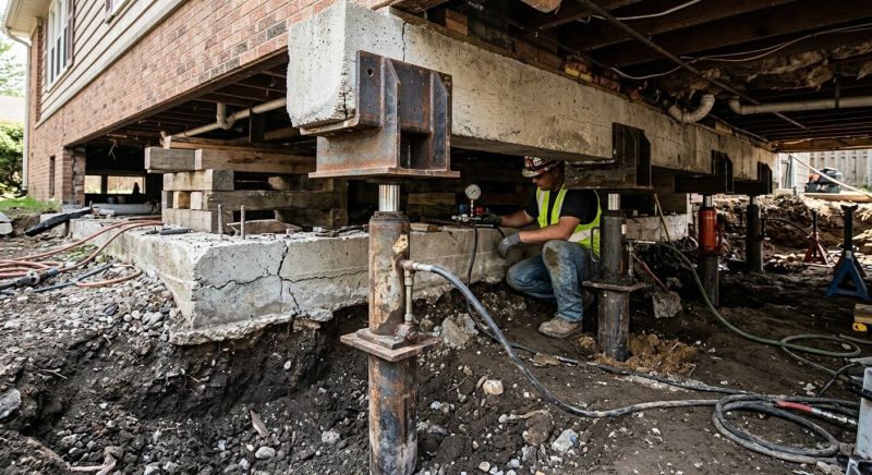 Foundation Lifting in Temple Hills, MD