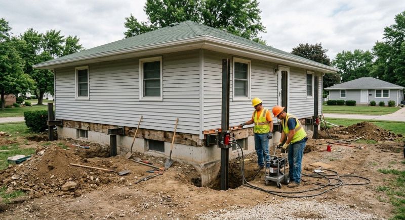 Foundation Raising in Shady Side, MD
