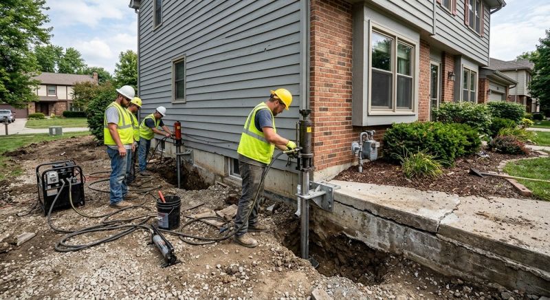 Foundation Stabilizing in Alexandria, VA