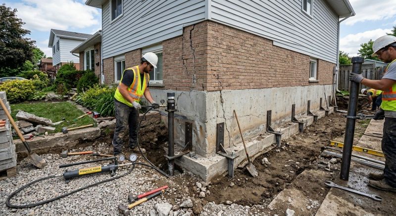 Foundation Stabilizing in Bryans Road, MD