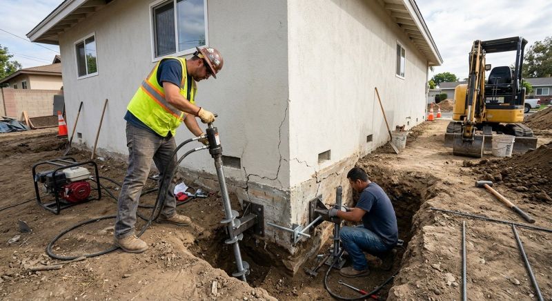 Foundation Stabilizing in Deale, MD