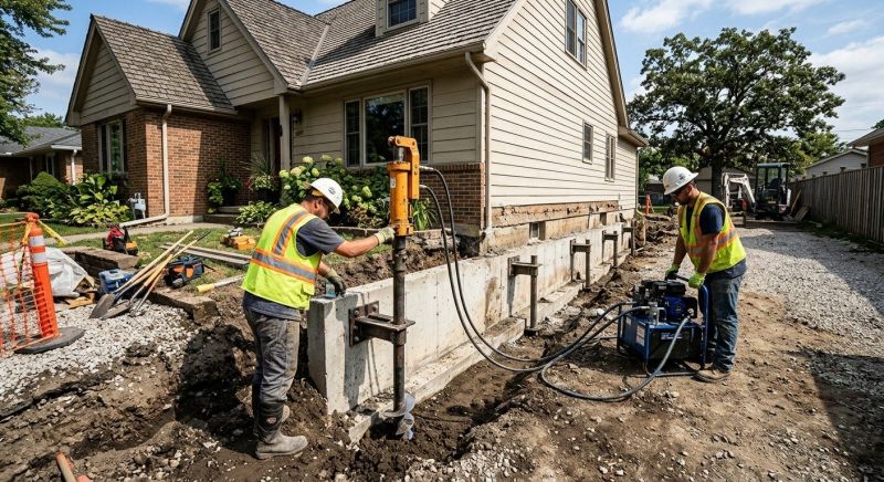 Foundation Stabilizing in Waldorf, MD